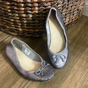 Gap Pewter Ballet Flats in size 2